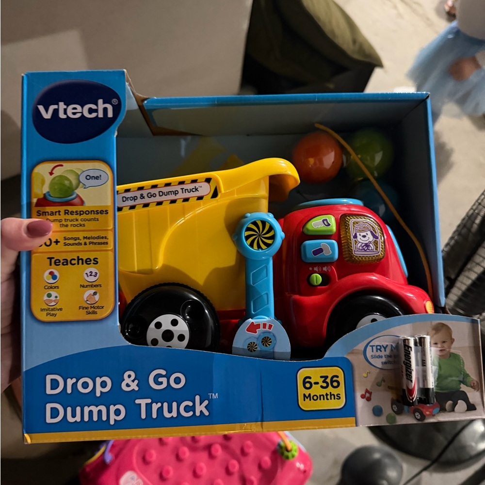 Colorful Drop & Go Dump Truck